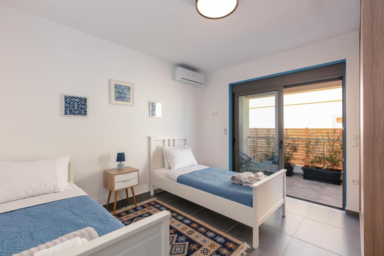 Greek Sky - New Modern Apartment With Shared Pool Tavronitis Exterior foto